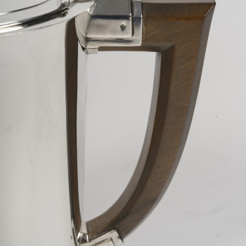 CARDEILHAC – Service  thé/Café 4 Pièces en argent massif XXè ART DECO