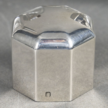 CHRISTOFLE/BACCARAT – Set of 5 ART DECO bottles circa 1930