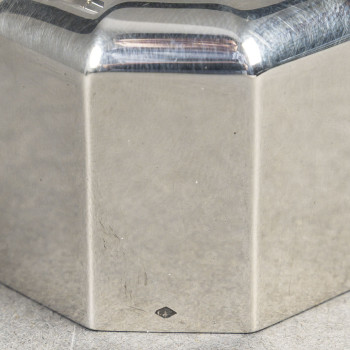 CHRISTOFLE/BACCARAT – Set of 5 ART DECO bottles circa 1930