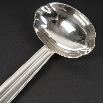 JEAN E. PUIFORCAT – Ménagère en argent massif « BIARRITZ » époque ART DECO