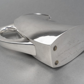Pierre Cardin – Covered Jug in Solid Silver, Milan – Circa 1970