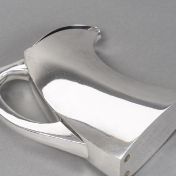 Pierre Cardin – Covered Jug in Solid Silver, Milan – Circa 1970