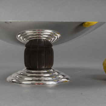 JEAN PUIFORCAT - Solid silver centerpiece ART DECO period circa 1930
