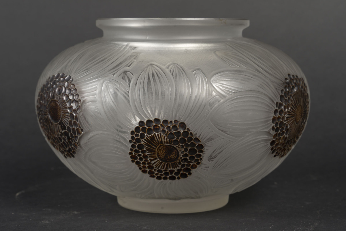 René Lalique Vase « DAHLIAS » 1923