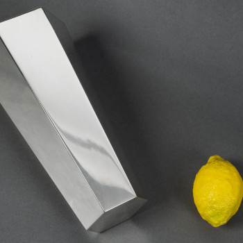 TIFFANY & Co - Modernist Vase with Cut Corners XX