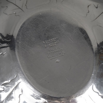 Georges Lecomte, Silversmith - Solid Silver Covered Box, circa 1925