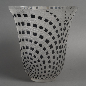 René Lalique (1860 – 1945) – Vase « Damiers » créer en 1935