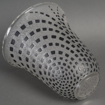 René Lalique (1860 – 1945) – Vase « Damiers » créer en 1935