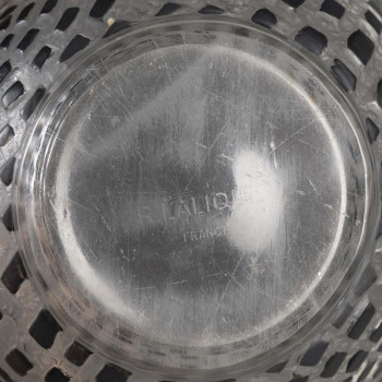 René Lalique (1860 – 1945) – Vase « Damiers » créer en 1935