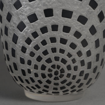 René Lalique (1860 – 1945) – Vase « Damiers » créer en 1935